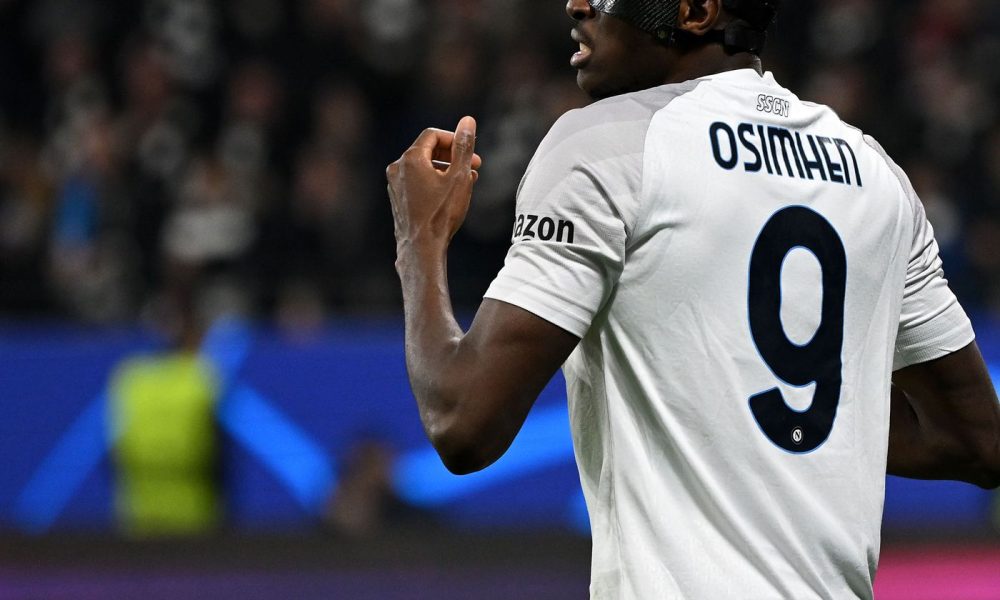 Osimhen Nominated For Serie A Player Of The Month Award