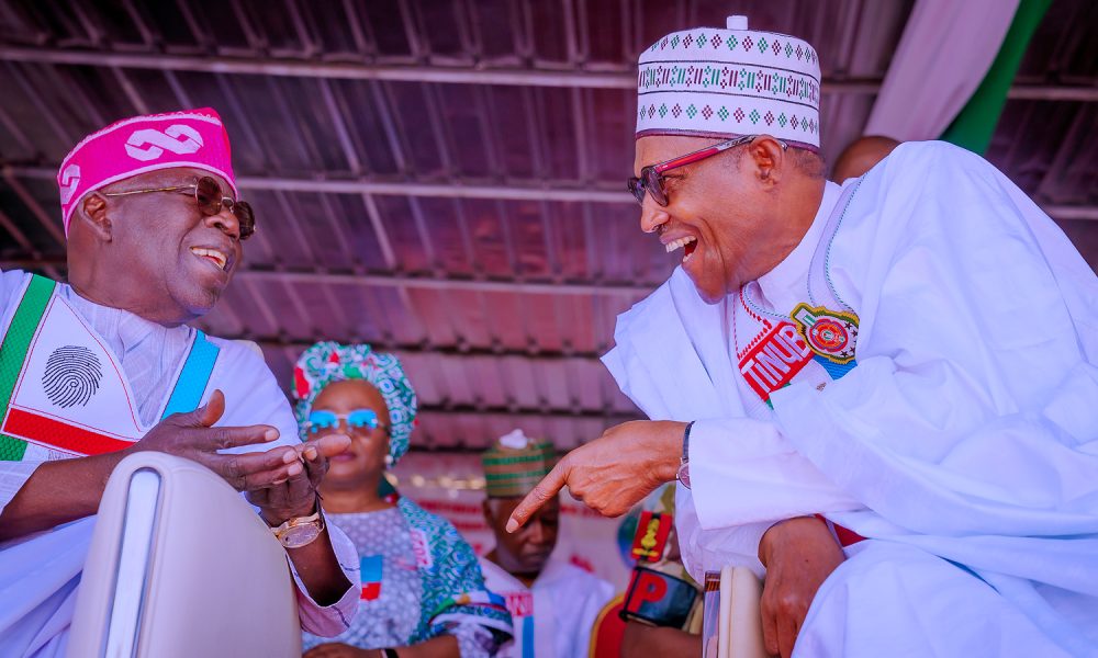 Buhari Congratulates Tinubu, Says He’s The Best Person For The Job