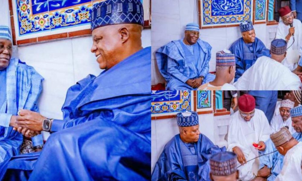 PDP Presidential Candidate, Atiku Meets Vice President, Shettima In Abuja