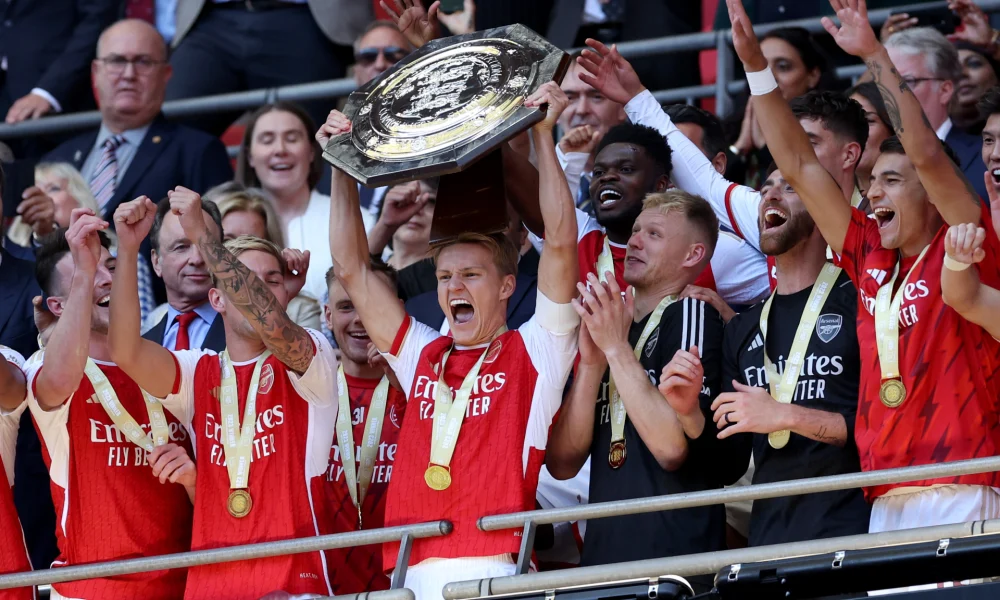 Arsenal Clinches FA English Community Shield In Dramatic Penalties Victory Against Manchester City
