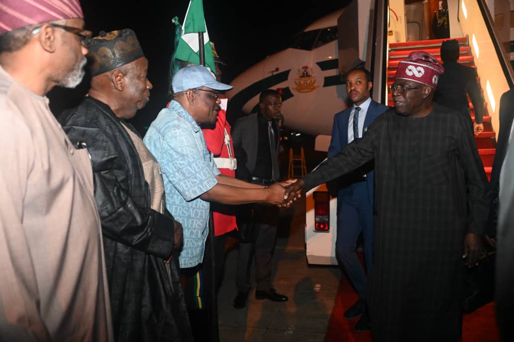 Tinubu Back In Abuja After G-20 Berlin Summit