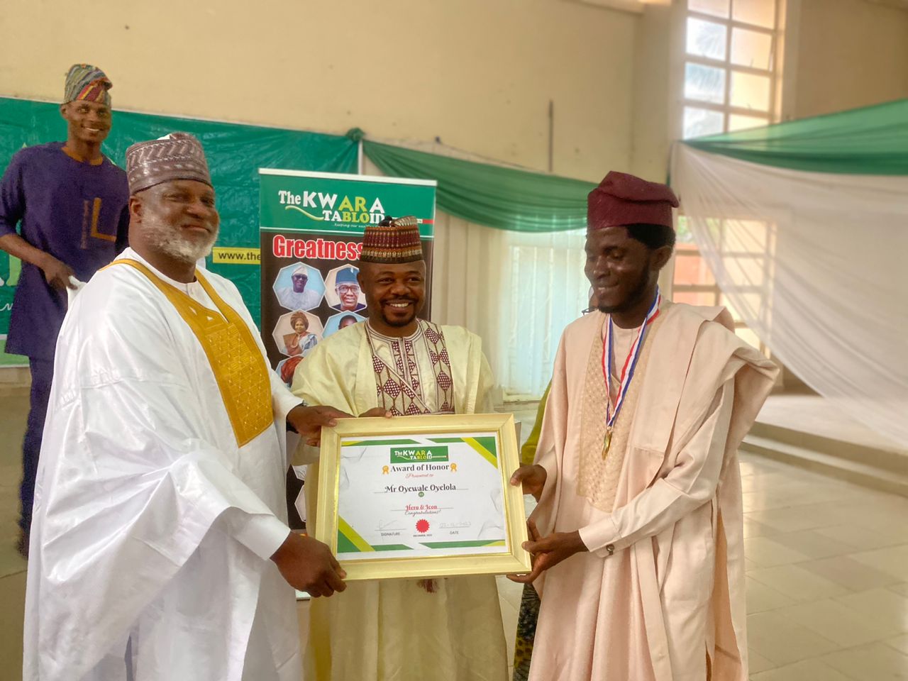 ASKOMP Scribe, Oyewale Oyelola Bags Kwara Tabloid Award