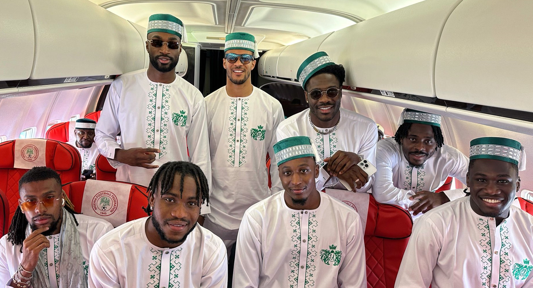 Super Eagles Depart For AFCON In Style [Photos]