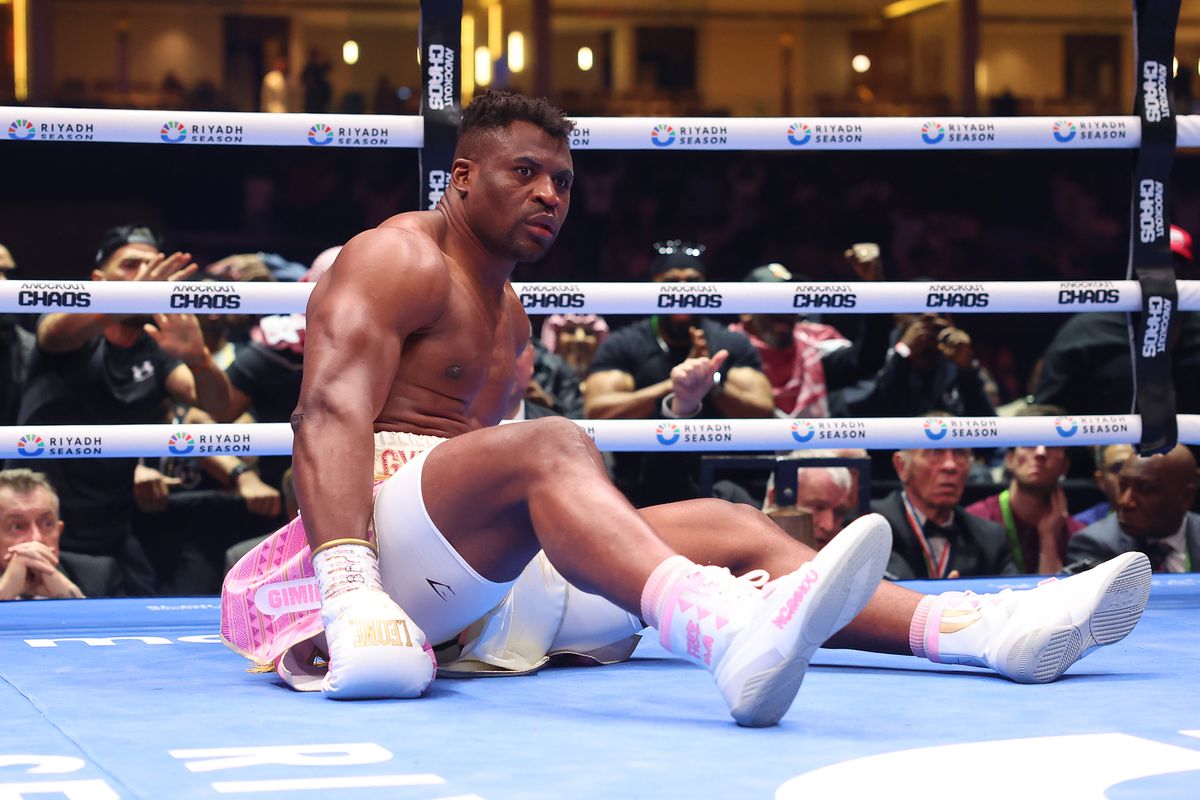 Ngannou Apologizes To Fans After Loss To Joshua