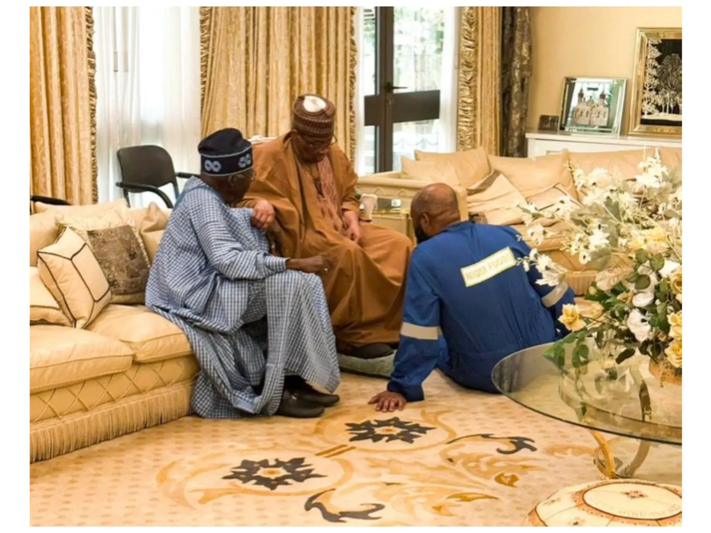 Tinubu Visits Babangida In Minna