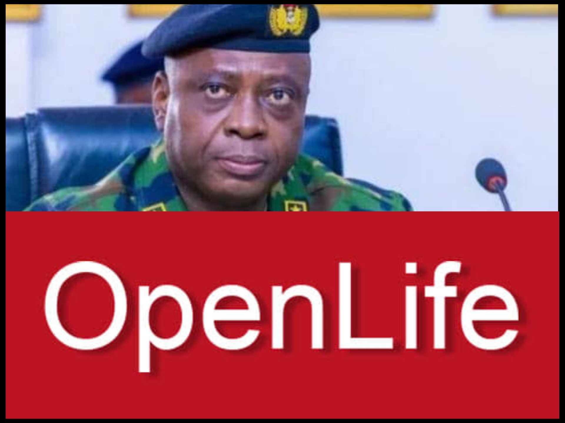 Chief Of Naval Staff, Vice Admiral Ogalla To Speak At OpenLife Summit On Tackling Insecurity