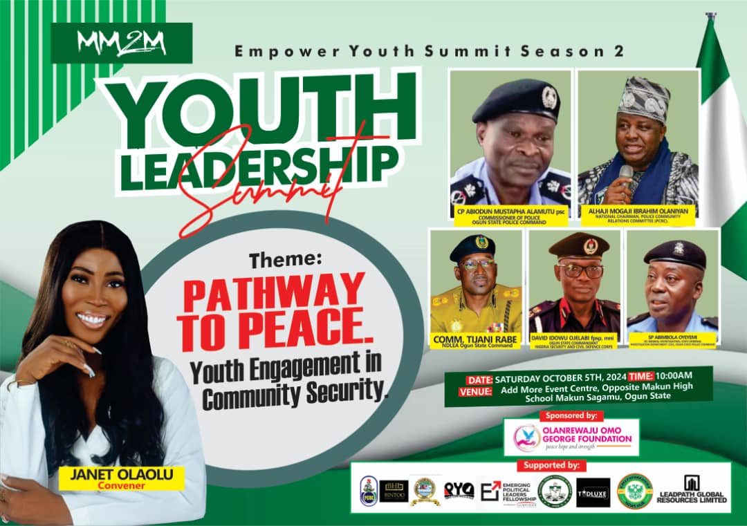 Youth Summit 2024: Paving The Way For Safer Communities