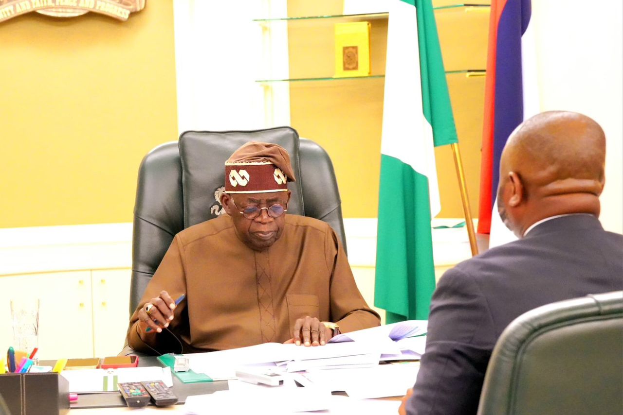 Tinubu Resumes Duty, Holds First Meeting With FIRS Chairman