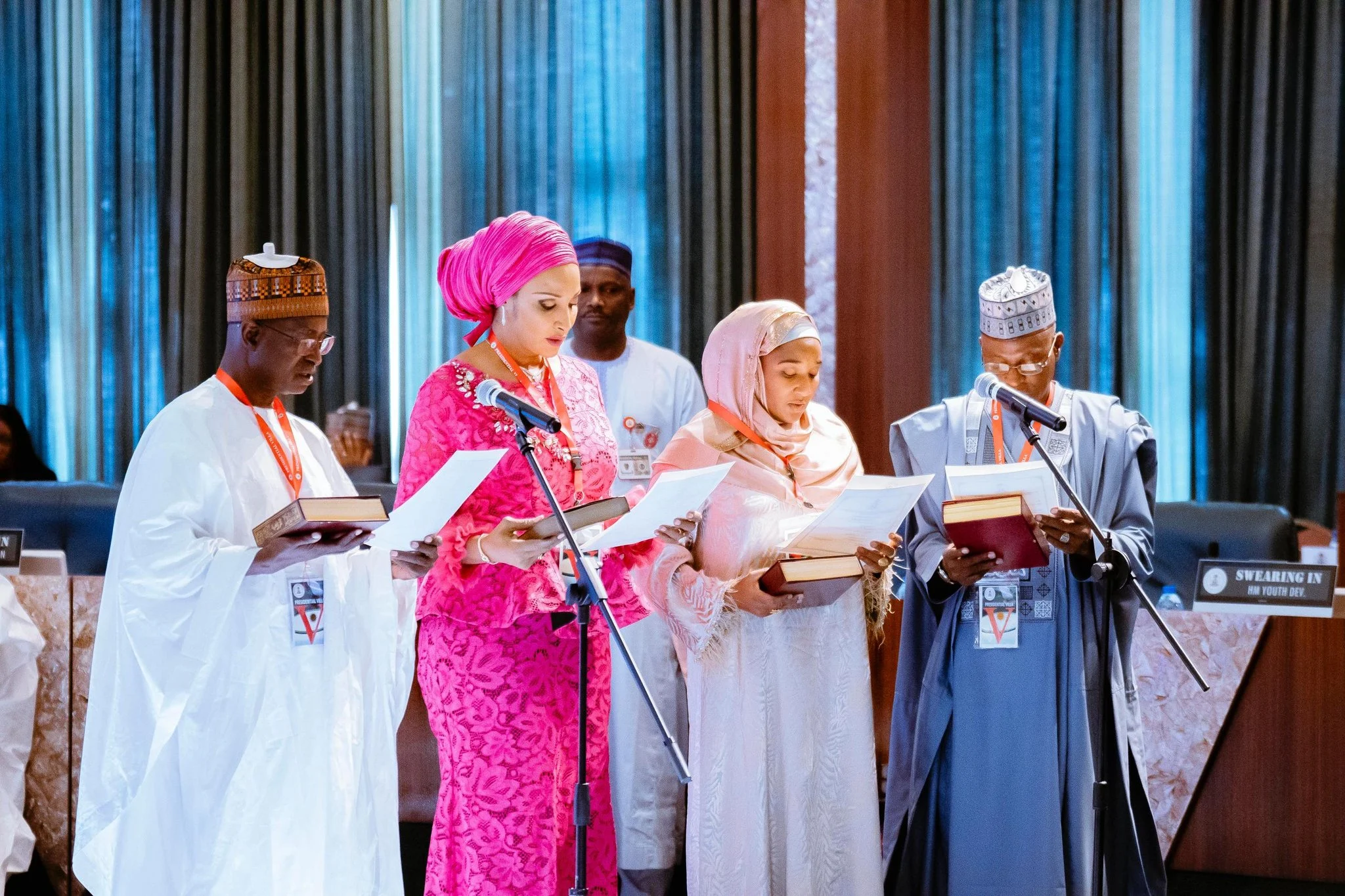UPDATE: Tinubu Swears In Seven New Ministers