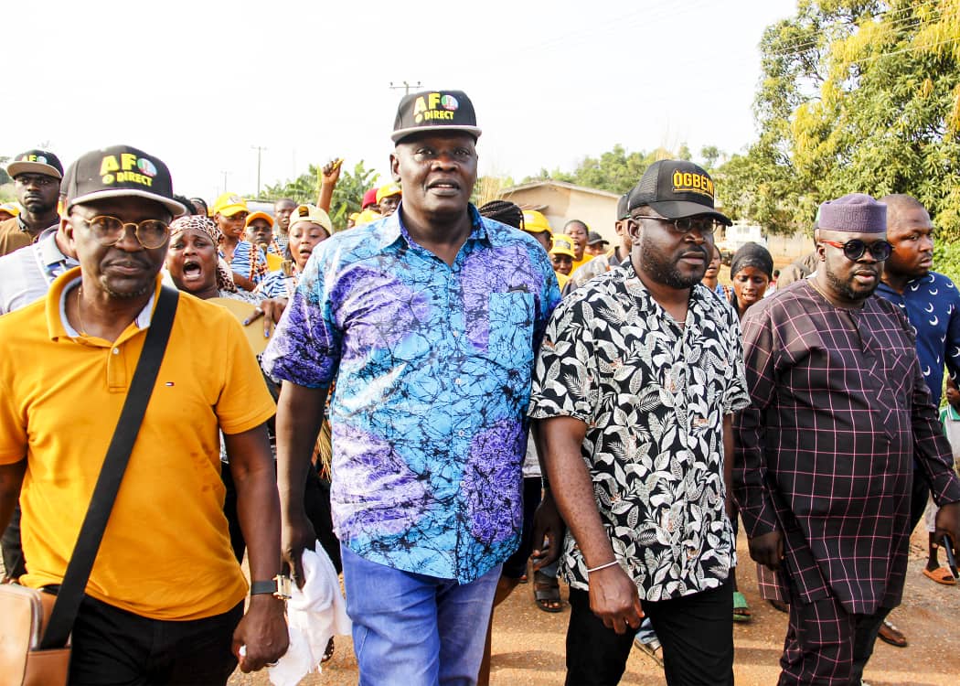 AFO Campaign Trail Gathers Momentum With Enthusiastic Support Across Sagamu Wards
