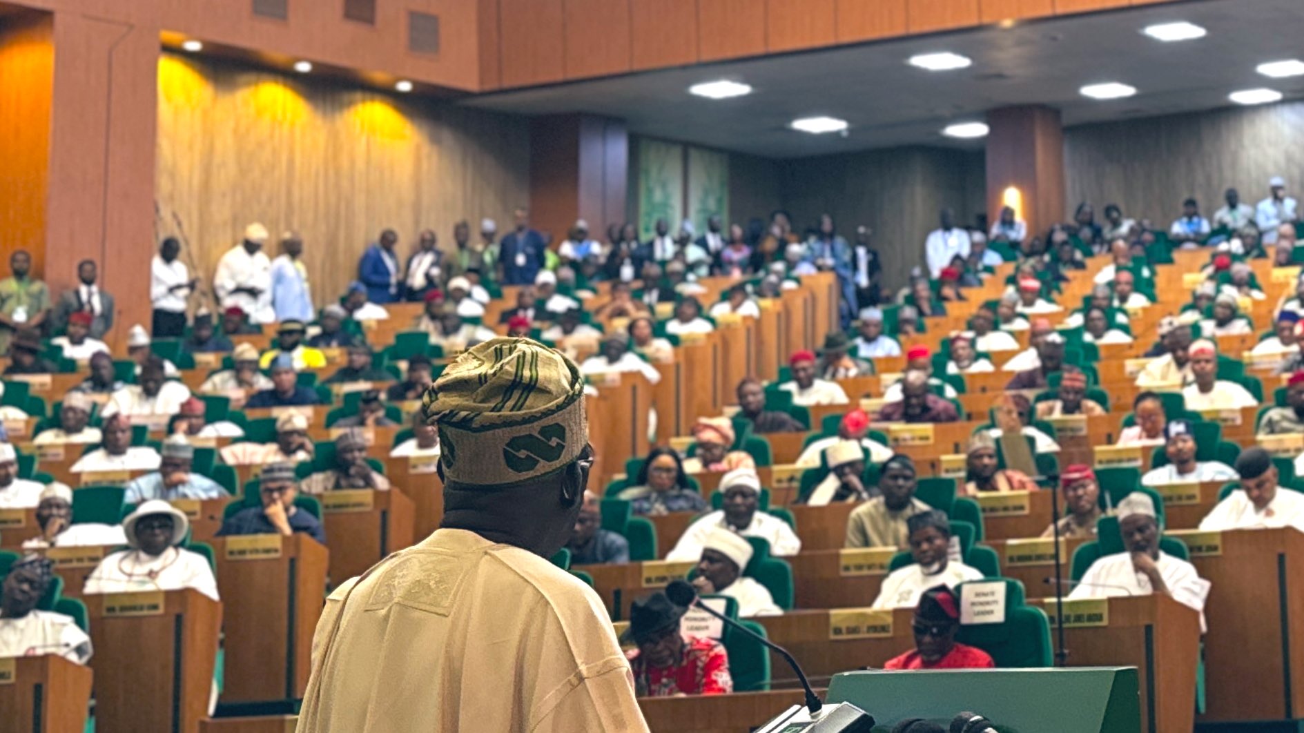 ‘You Are All Re-Elected,’ – Drama As Tinubu Calls 10th NASS ‘11th Assembly’