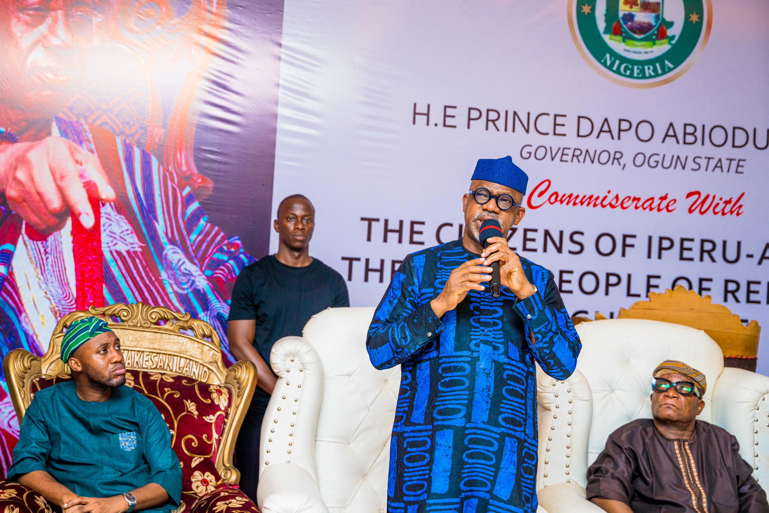 Abiodun Visits Alaperu’s Palace, Describes Late Oba Idowu-Basibo As A Great Monarch