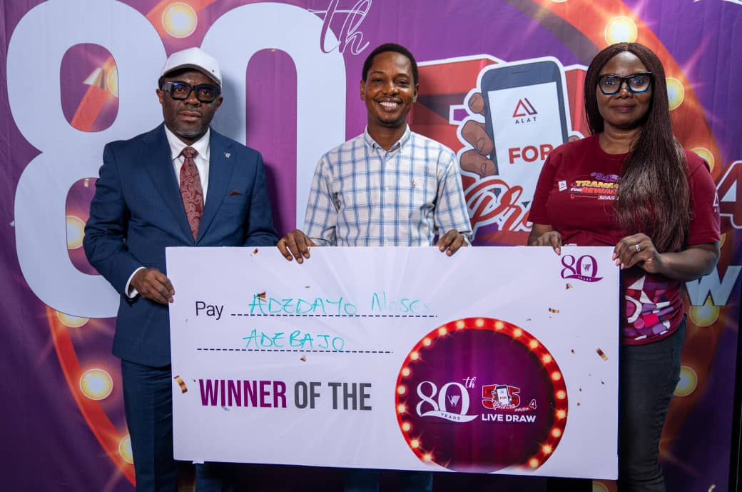 Wema At 80: Wema Bank Rewards 80 Customers In Milestone 80th Draw