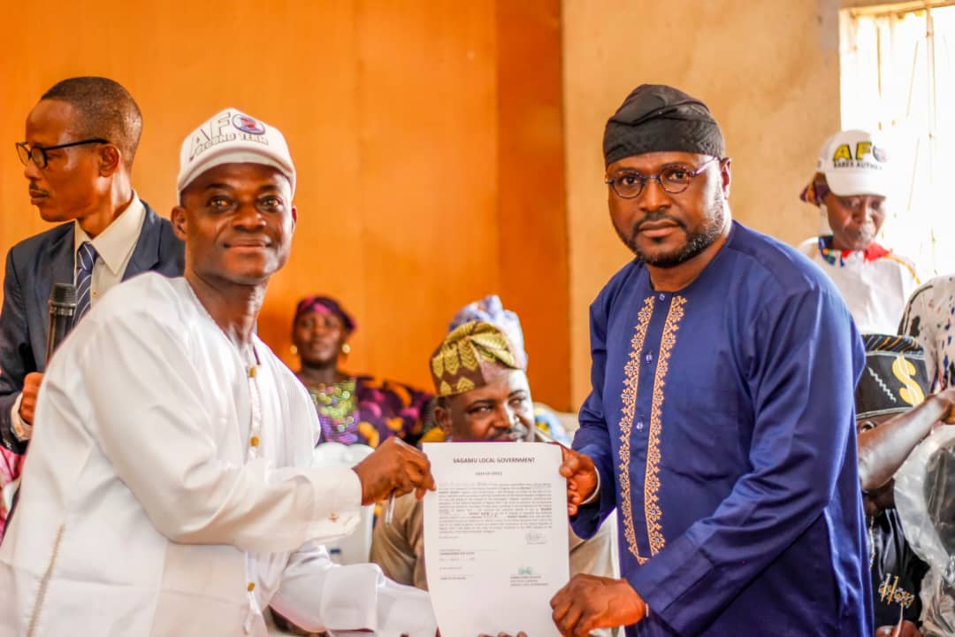 Odulate Inaugurates Market Boards, Unveils New Development Projects In Sagamu
