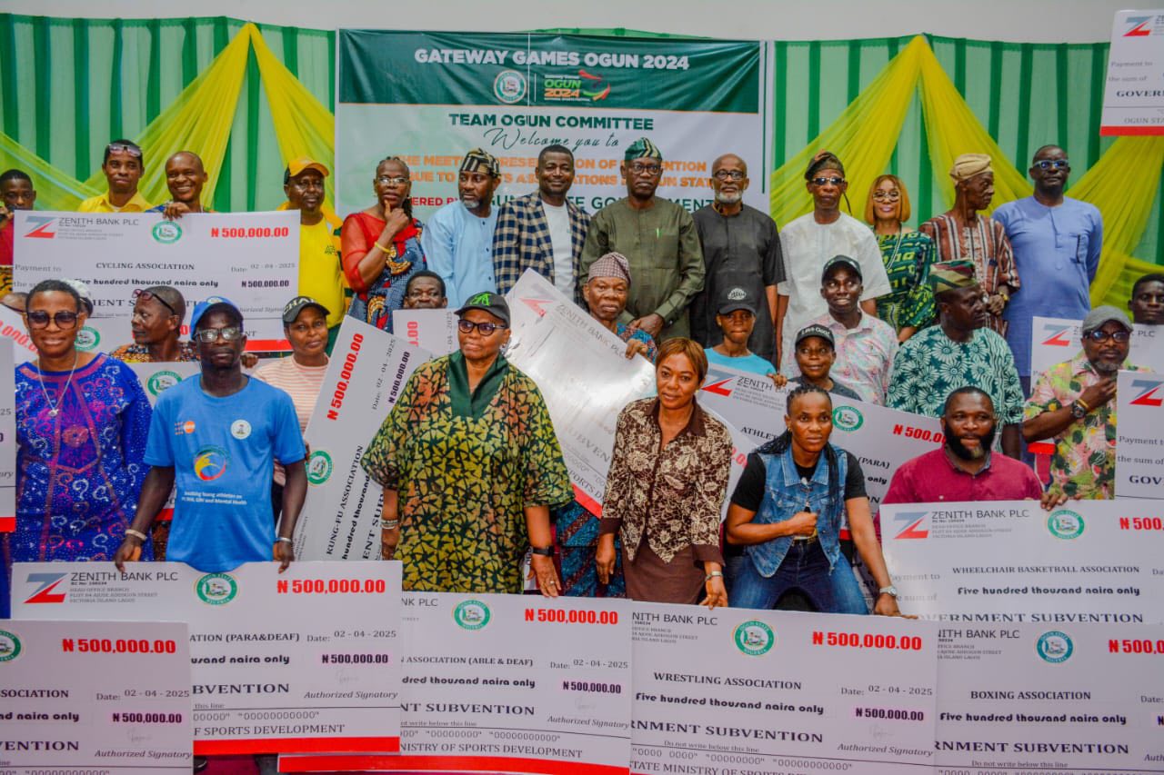 NSF: Ogun Approves N16.5m To 33 Sport Associations