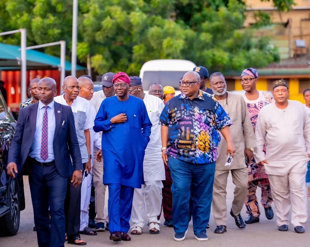 Sanwo-Olu Visits APC Secretariat Ahead Of Lagos LG Primaries