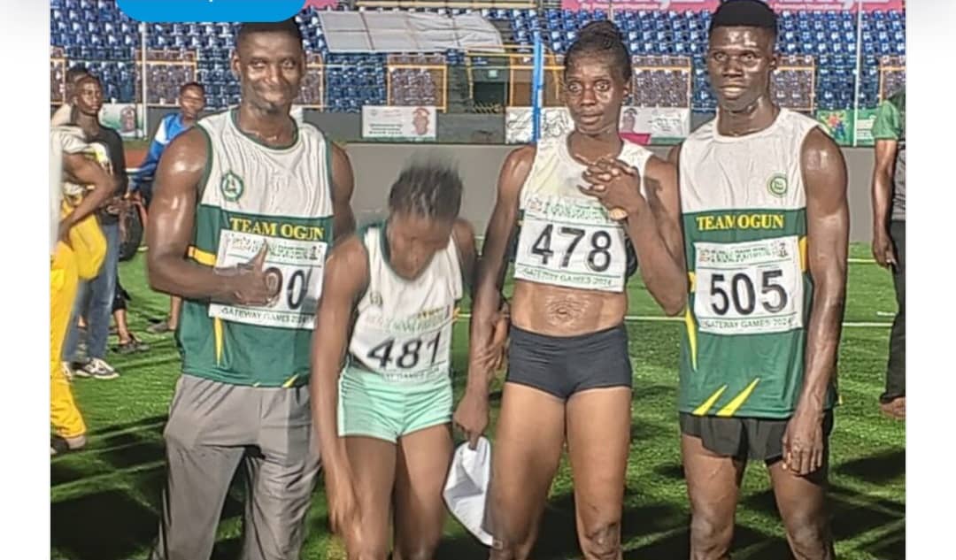 NSF: Team Ogun Wins Gold In 4×400 Mixed Relay