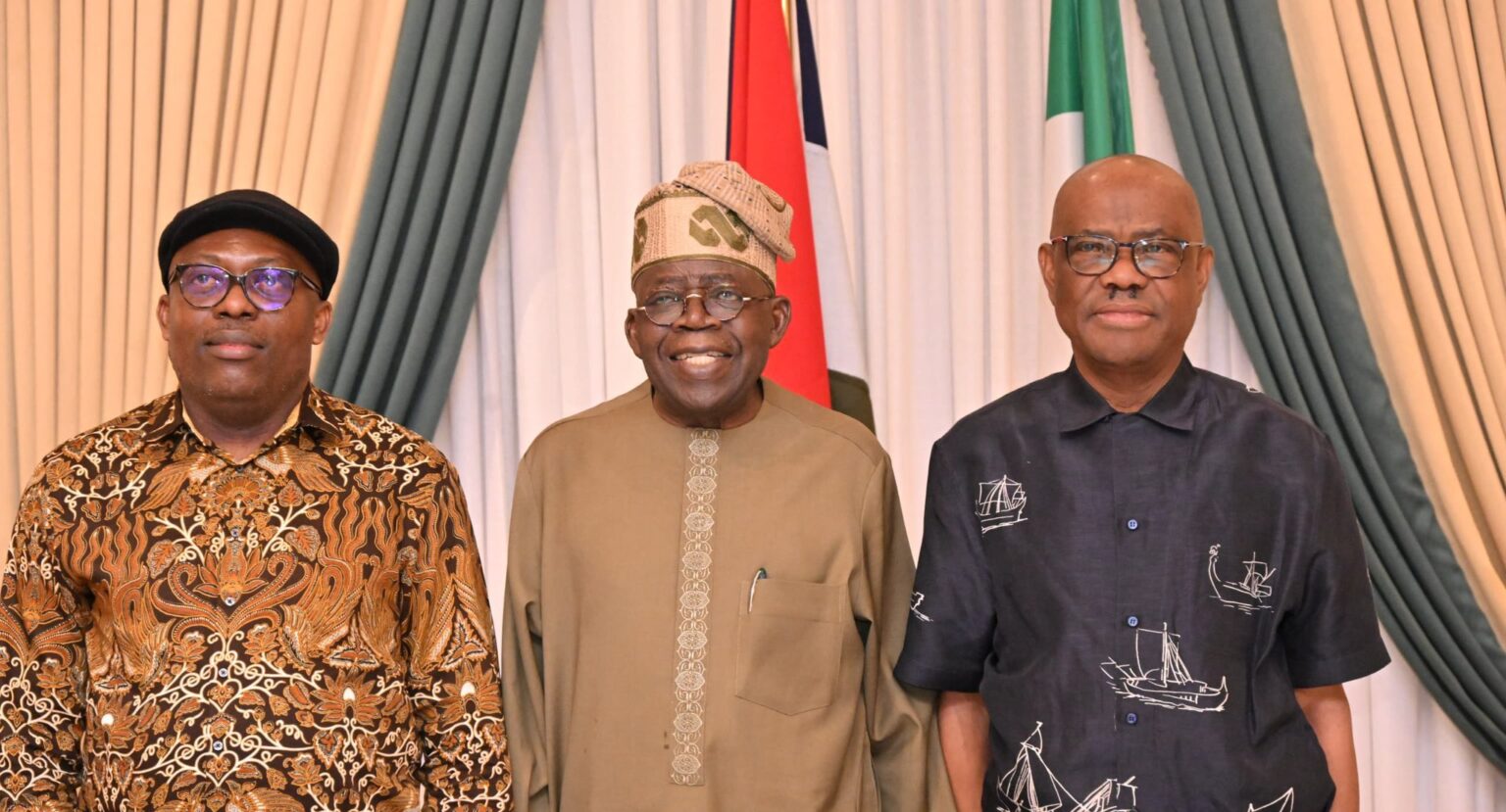 Tinubu Brokers Peace As Fubara, Wike And Assembly Members Settle Rift