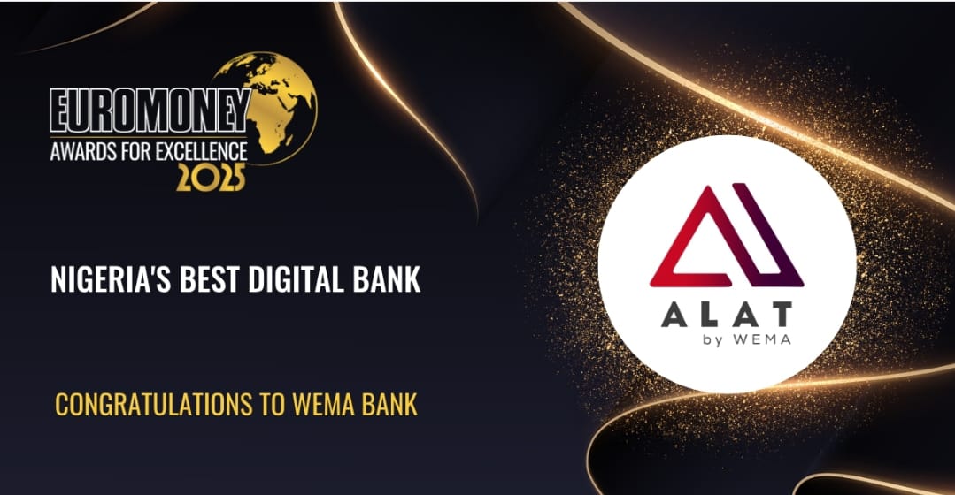 Wema Bank’s Digital Bank, ALAT, Emerges Nigeria’s Best Digital Bank At Euromoney Awards 2025