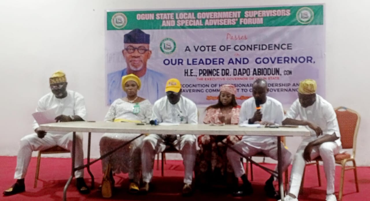 Ogun LG Supervisors, SAs Laud Gov Abiodun, Call For Inclusion In Welfare Package