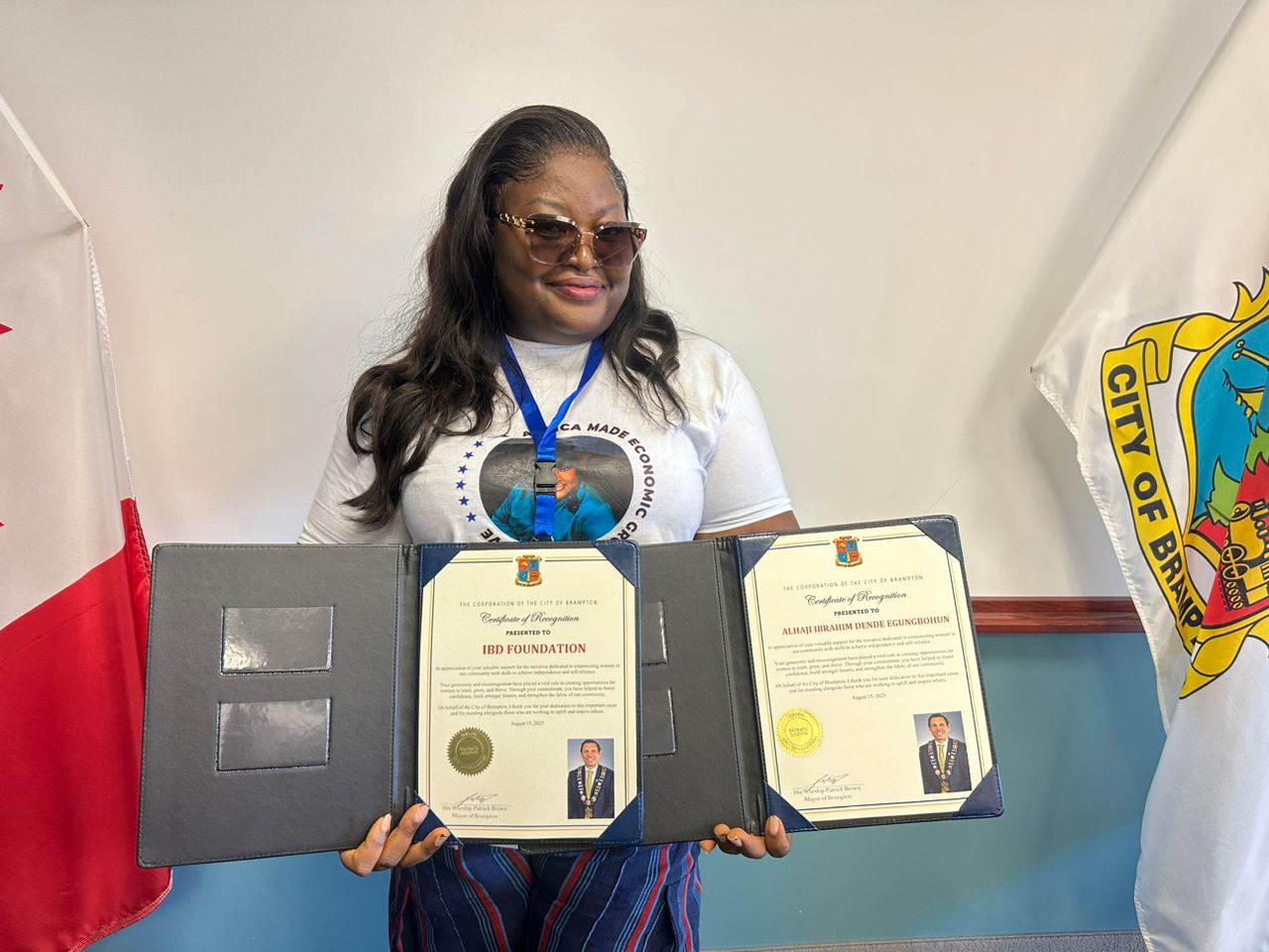 Mayor Of Brampton Honours IBD Foundation