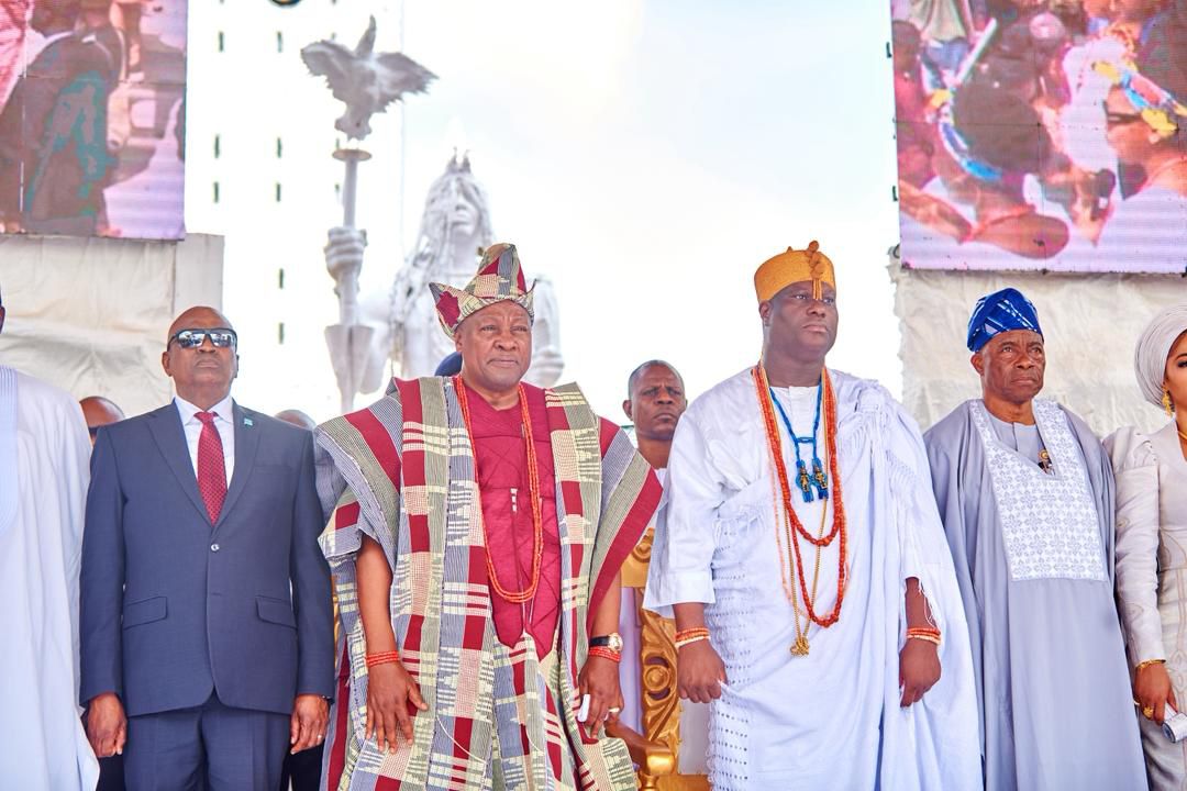 Ooni’s Chieftaincy Will Strengthen Ghana-Nigeria Relations – Ghana’s President Mahama