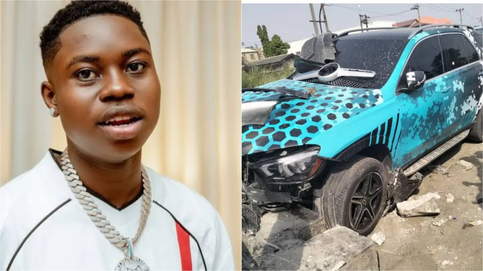 Tiktoker Peller Lands In Hospital After Car Accident