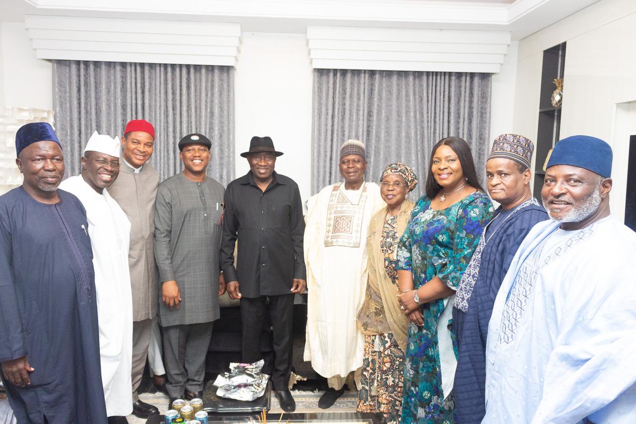 Turaki-Led PDP NWC Meets With Ex-President Jonathan