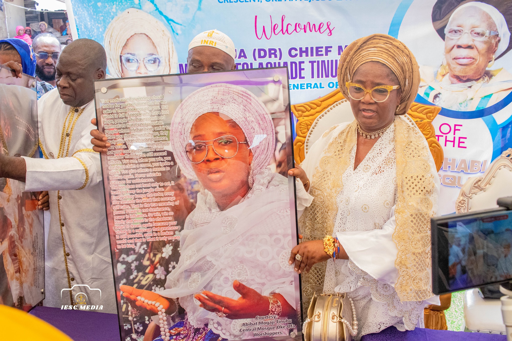 Folashade Tinubu Commissions Mosque Built By Primate Ayodele, Describes It As Miraculous