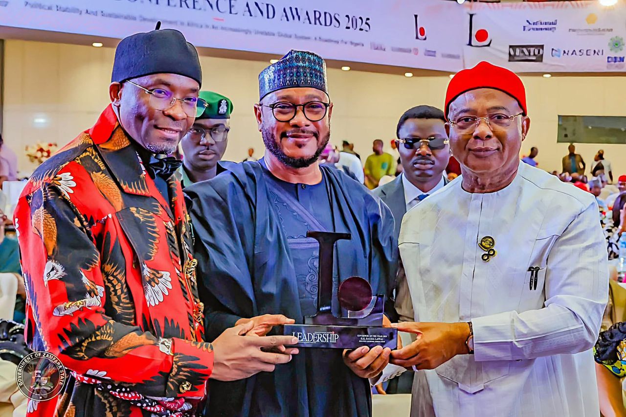 Dauda Lawal Bags Leadership Newspaper Governor Of The Year Award