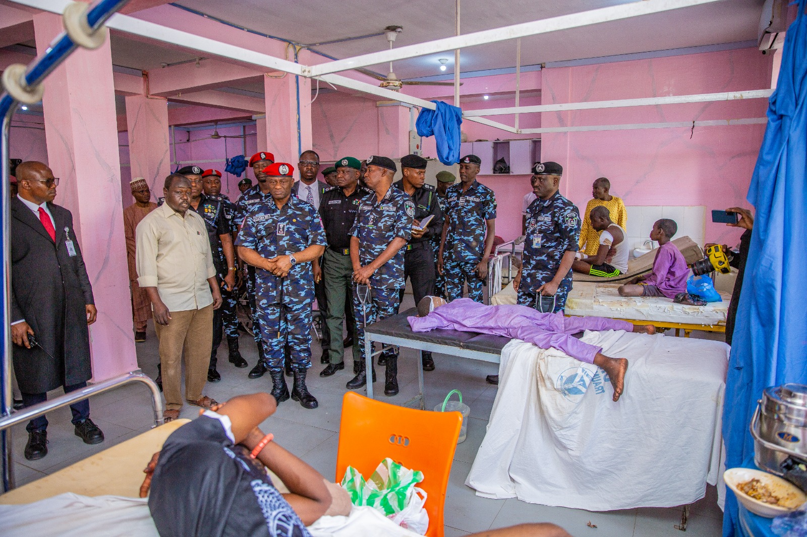 IGP Disu Visits Borno Bombing Victims, Reassures Residents On Enhanced Security