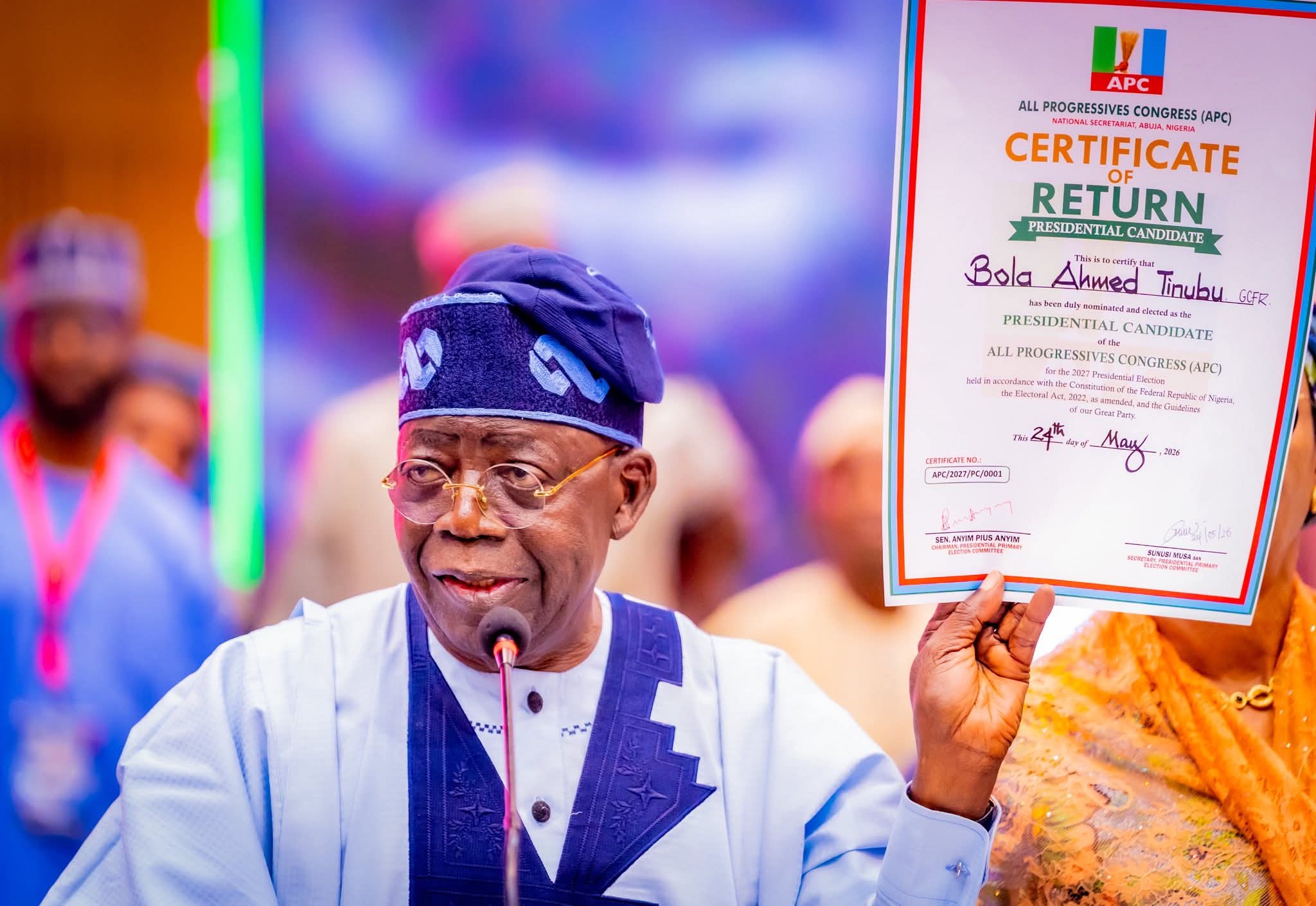 Tinubu Polls 10.9 Million Votes To Clinch APC Ticket, Pledges Second-Term Reforms