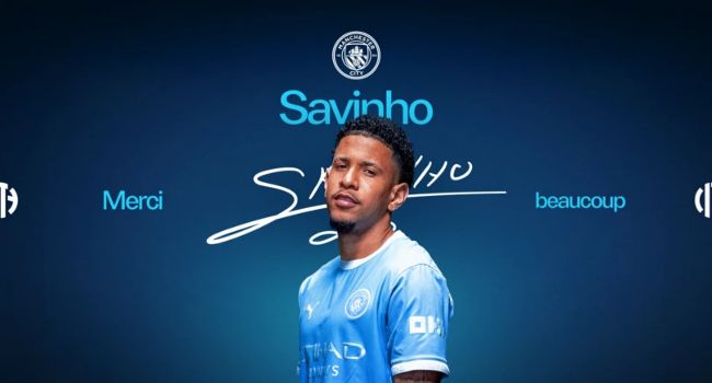 Tottenham Sign Savinho From Manchester City For £75m