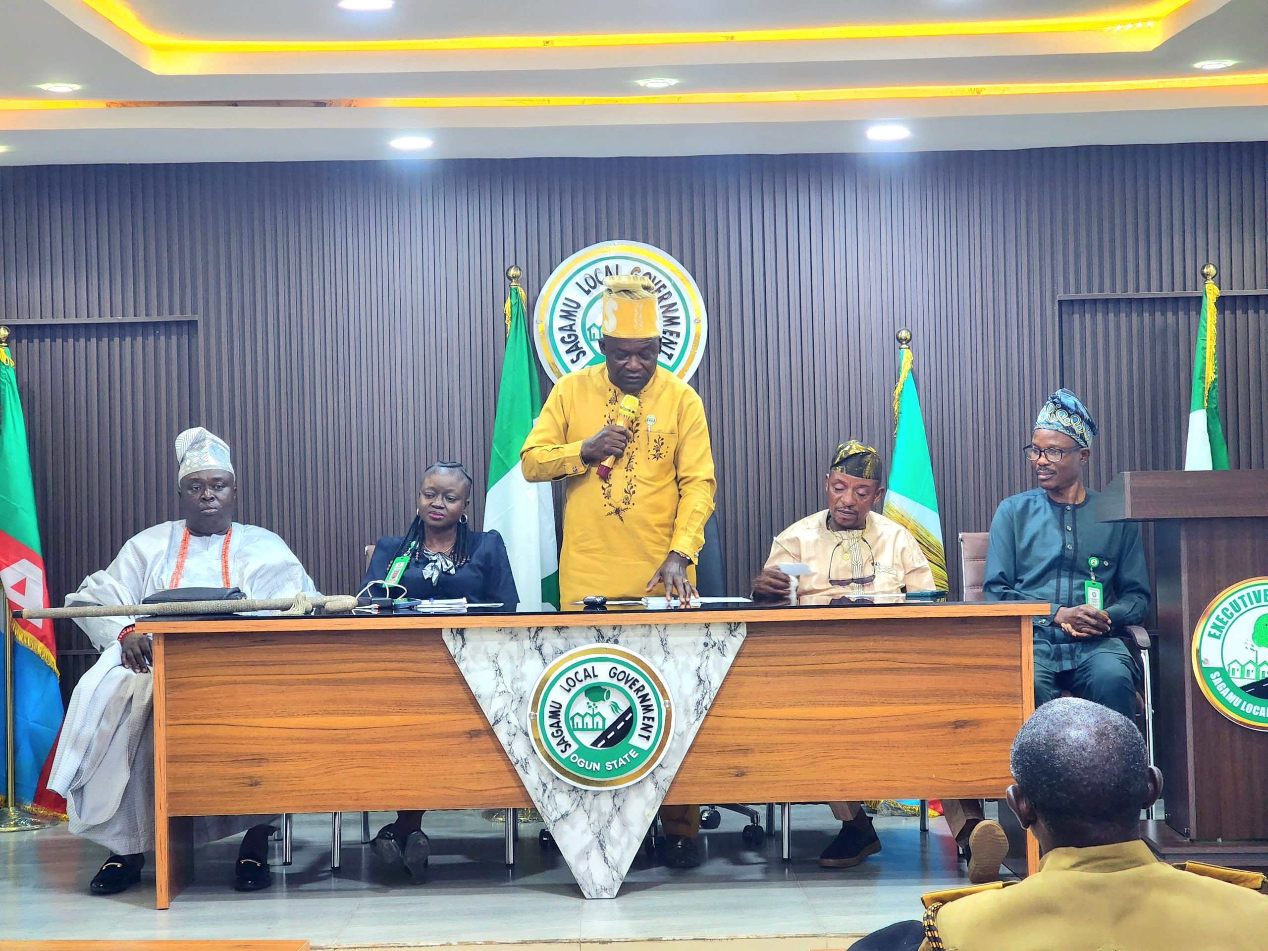 Sagamu LG Reviews Security Situation, Strengthens Inter Agency Collaboration