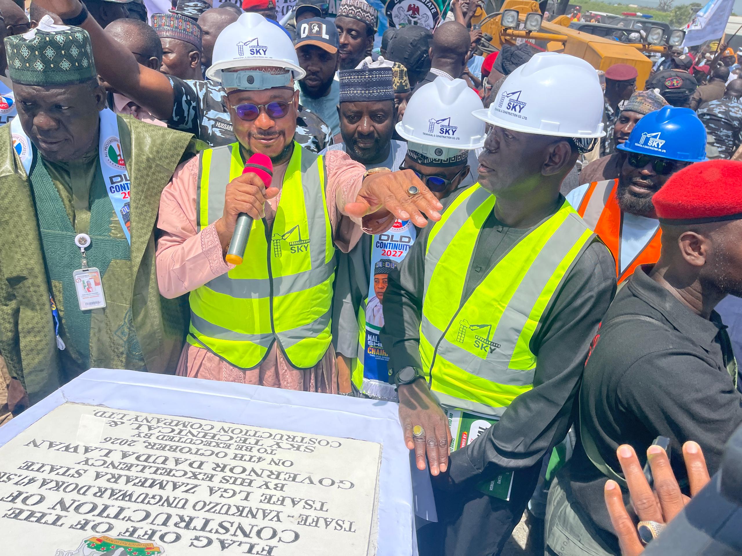 Dauda Lawal Begins 94km Tsafe Road Project, Moves To Boost Agriculture, Security