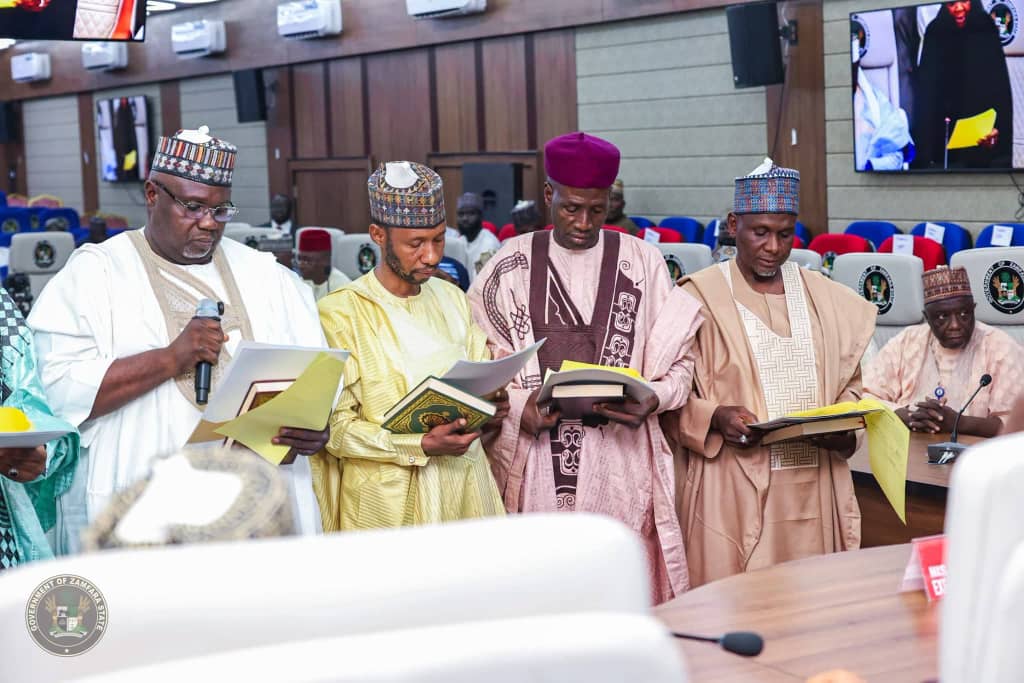 Zamfara: Lawal Swears In Five New Permanent Secretaries