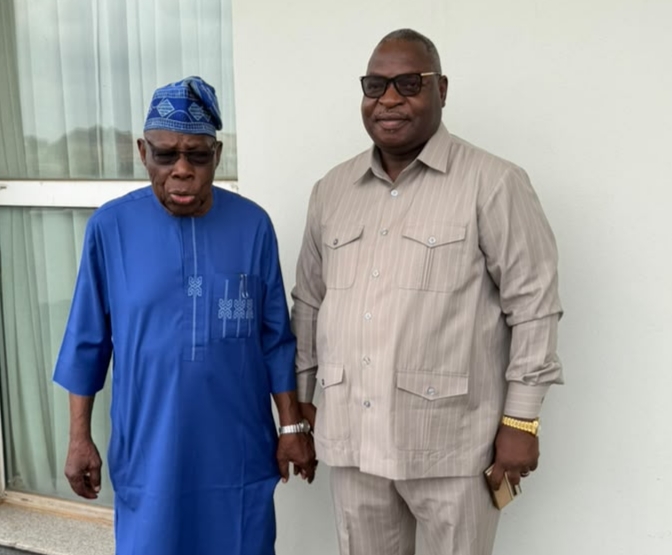 Ogun 2027: Abayomi Hunye Meets Obasanjo Over Governorship Ambition, APC Primary Dispute