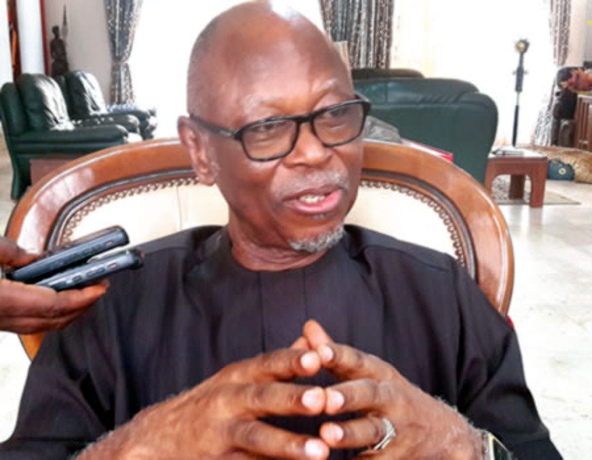 Oyegun Apologises To Nigerians For Supporting APC, Tinubu In 2023